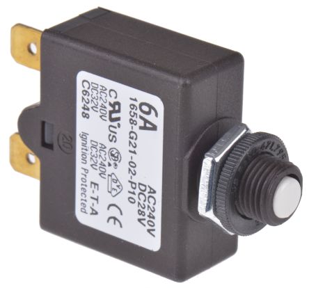 Выключатель ETA 1658-G21-02-P10-10A