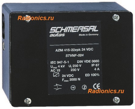   SCHMERSAL AZM415-11/11 ZPKE 24VAC/DC-M20