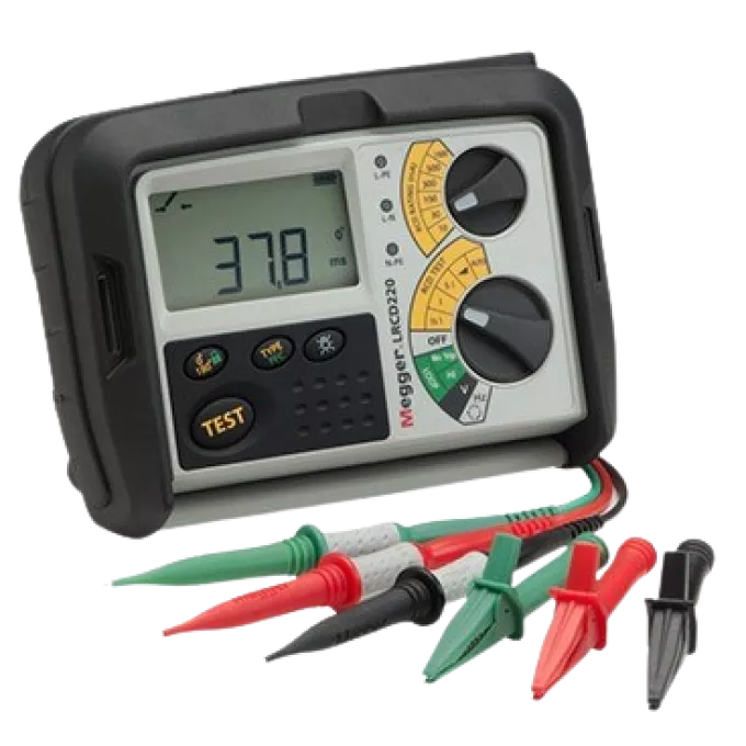 Тестер MEGGER LRCD220-EN-BS