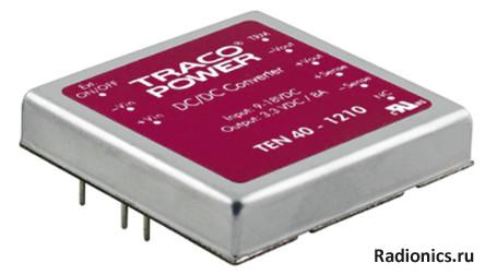Преобразователь напряжения TRACO POWER,TEN 40